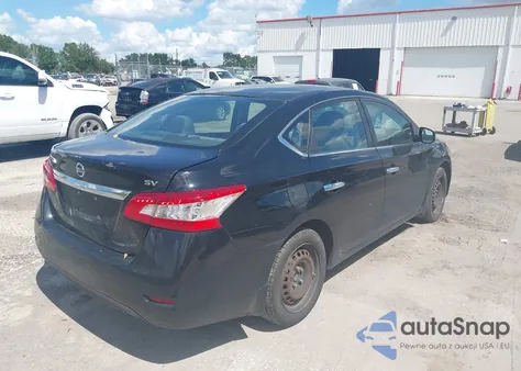 2013 Nissan Sentra Sv from USA, damaged, VIN 1N4AB7AP3DN906354